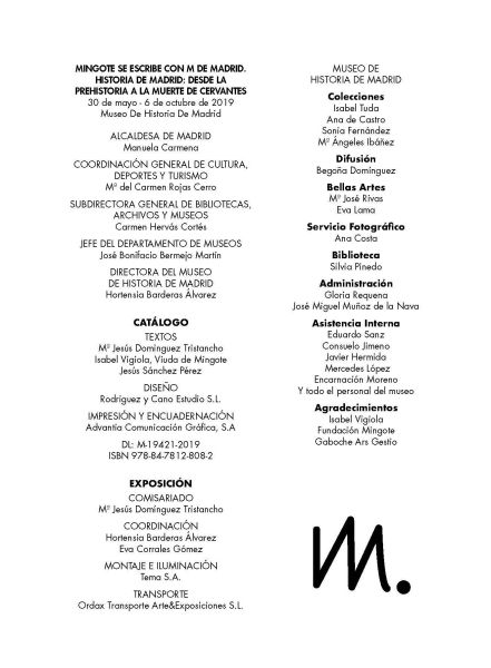 Madrid s′escriu amb M de Mingote.